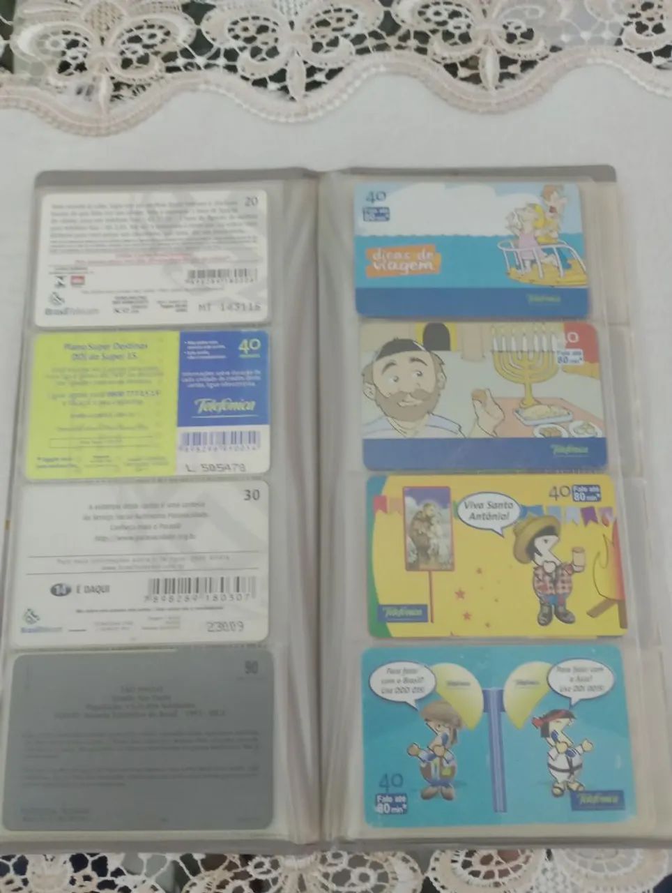 Coleção de cartões telefônicos - Foto 3