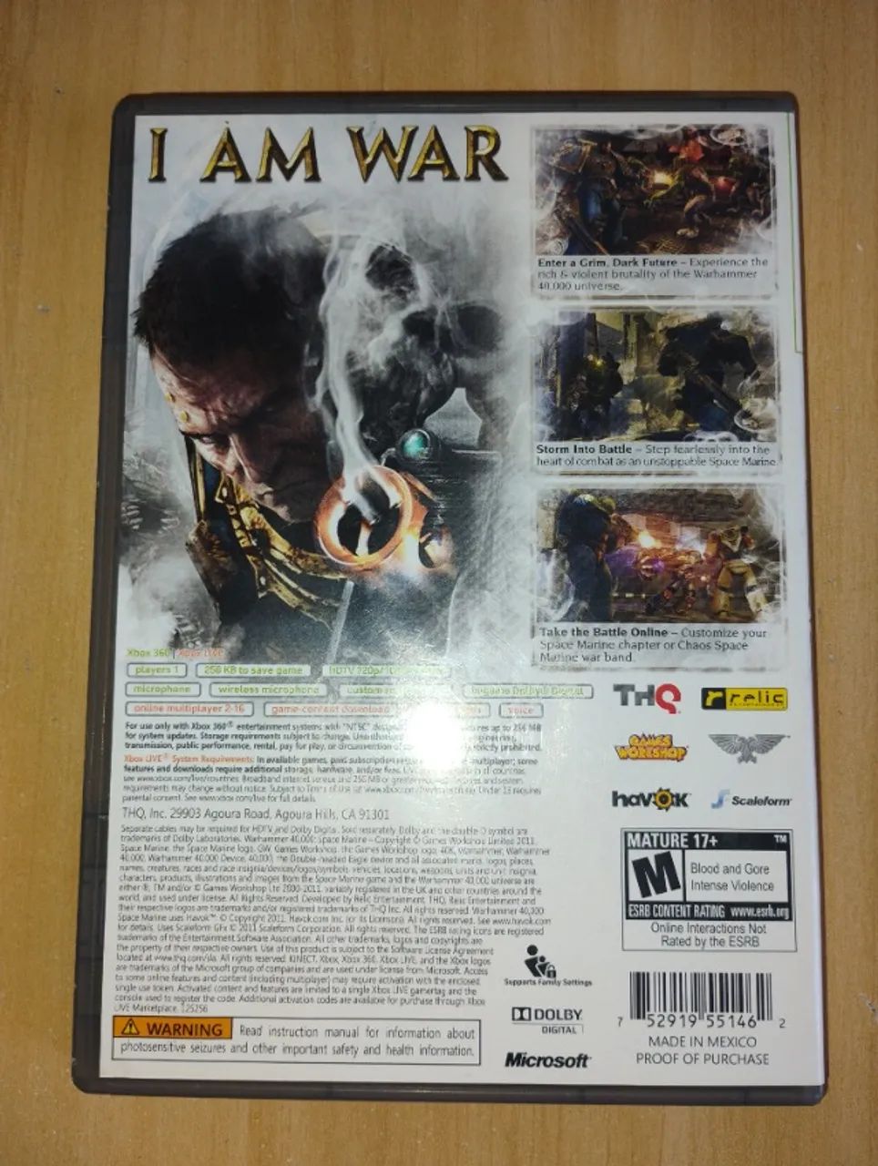 Space marine Xbox 360 - Foto 4