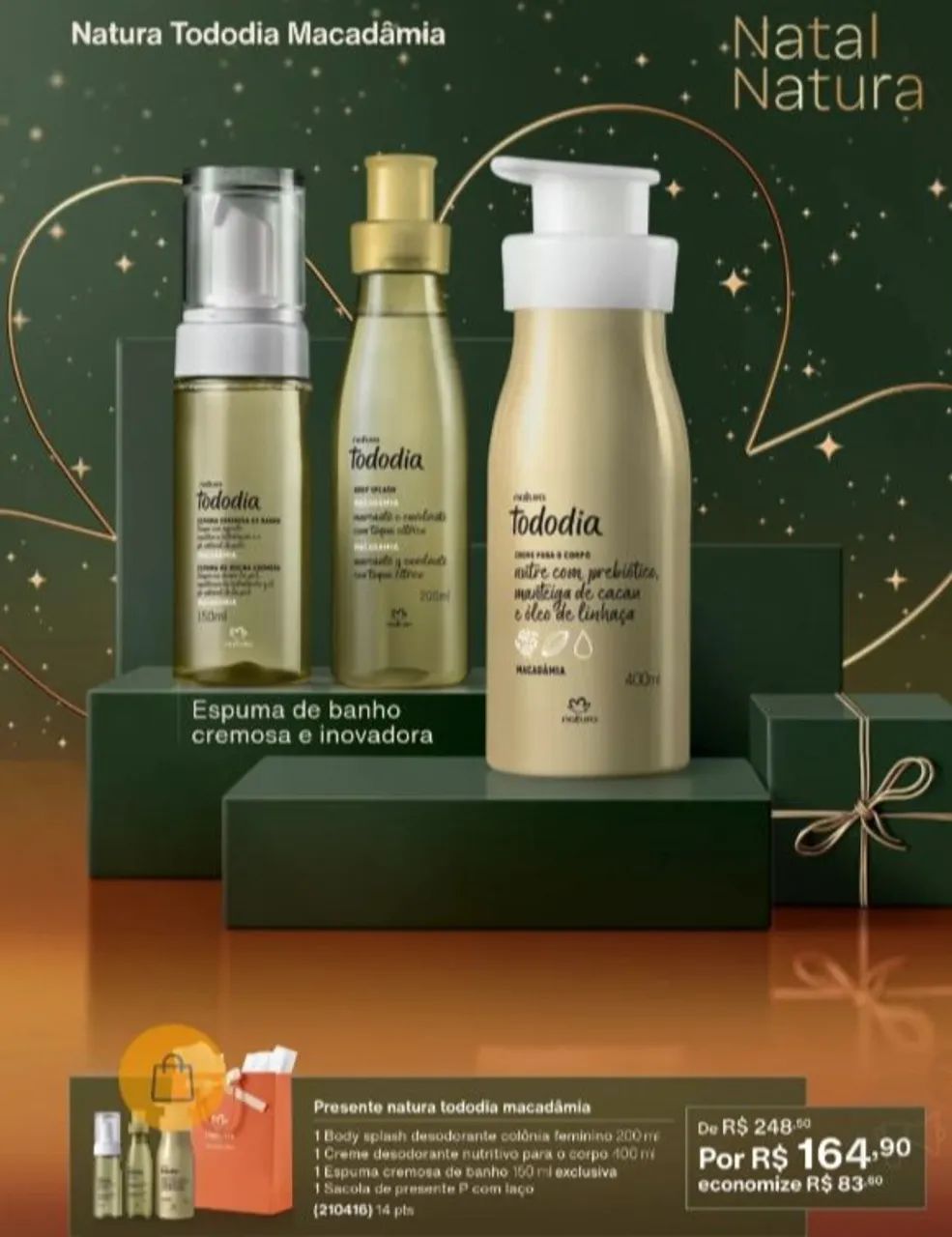 KIT TODO DIA MACADÂMIA 