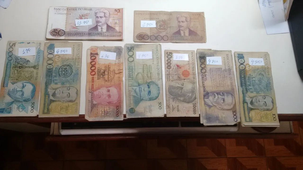 Várias notas antigas  - Foto 4