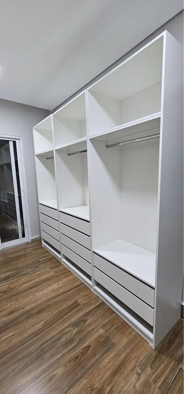 Closet Modulados  Branco MDF - Foto 2