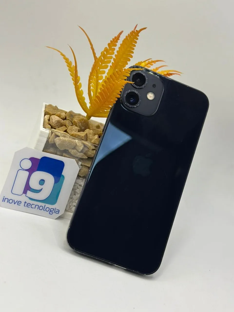 IPhone 12 mini  Preto  64GB  87% saúde da bateria SEMI NOVO COM GARANTIA LOJA FISICA 