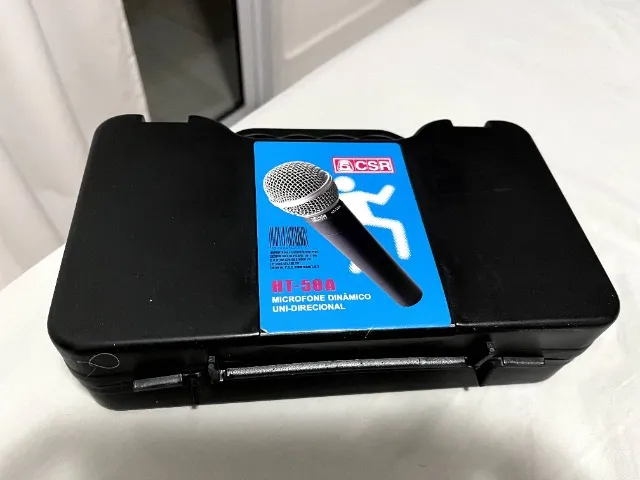 Microfone Dinâmico CSR HT-58A