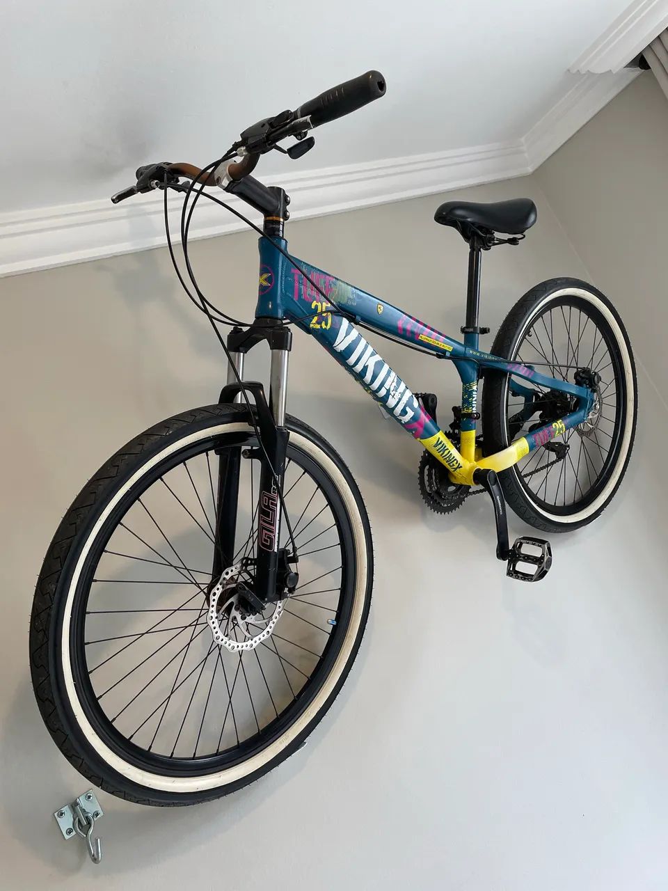 Bicicleta Viking Tuff25 aceito cartão de crédito  - Foto 3