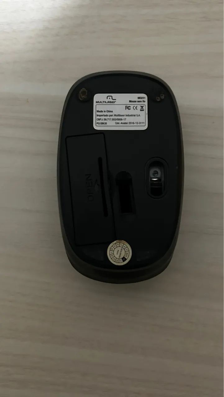 Mouse Sem Fio Preto Multilaser64197818917763122