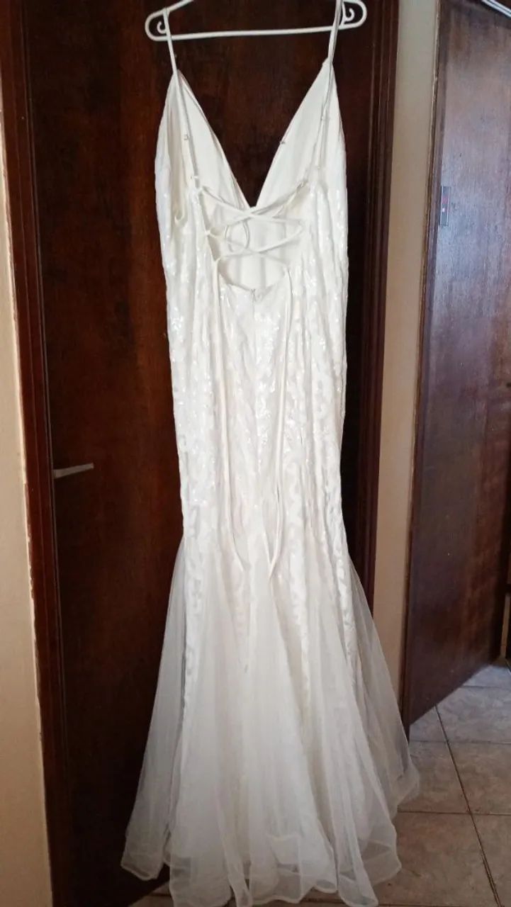 Vestido de noiva branco  - Foto 4