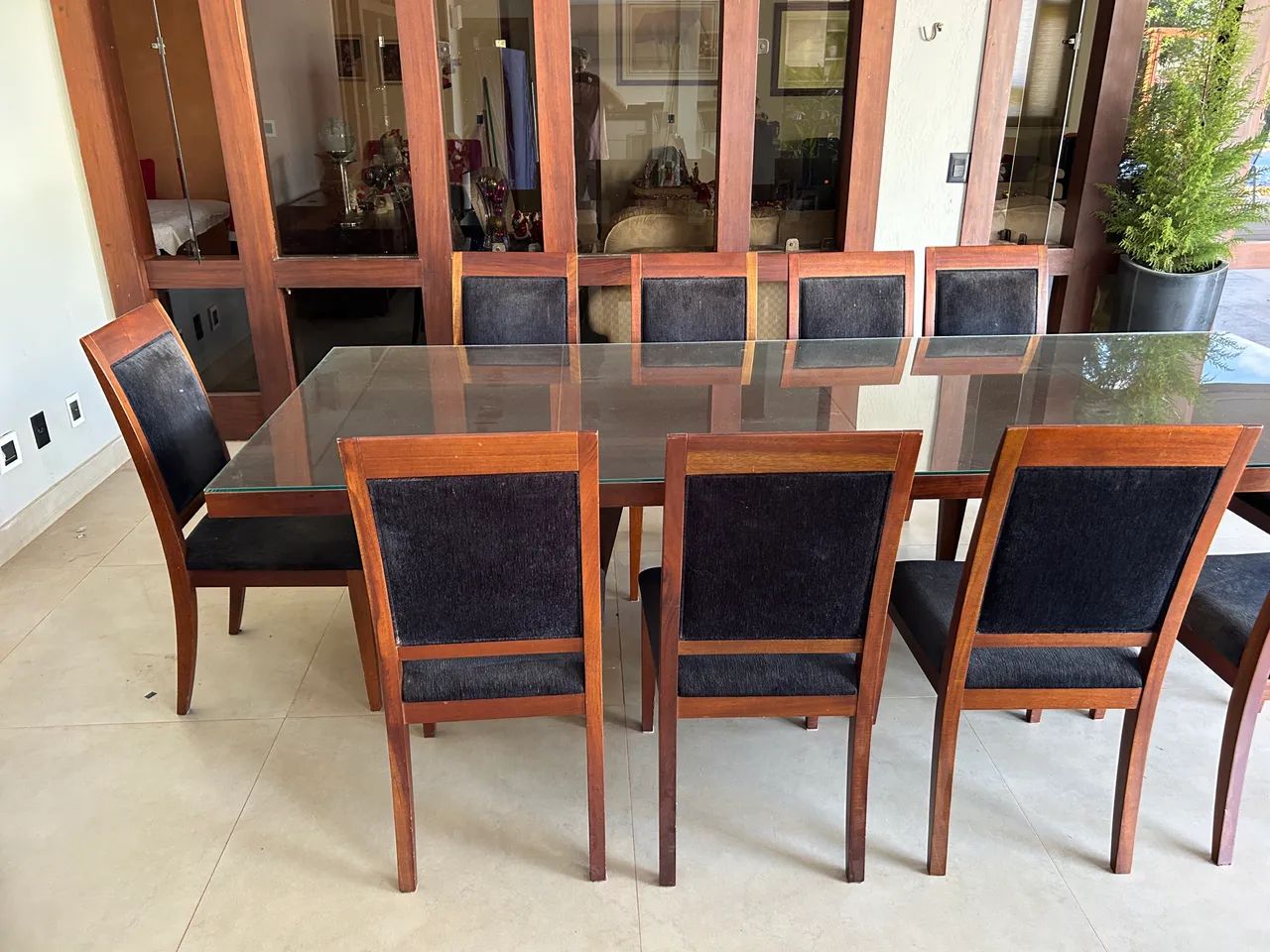 Mesa com 10 cadeiras - Foto 4