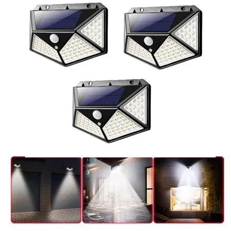 Refletor lED lampada  Solar 1200LM luminária - Foto 3