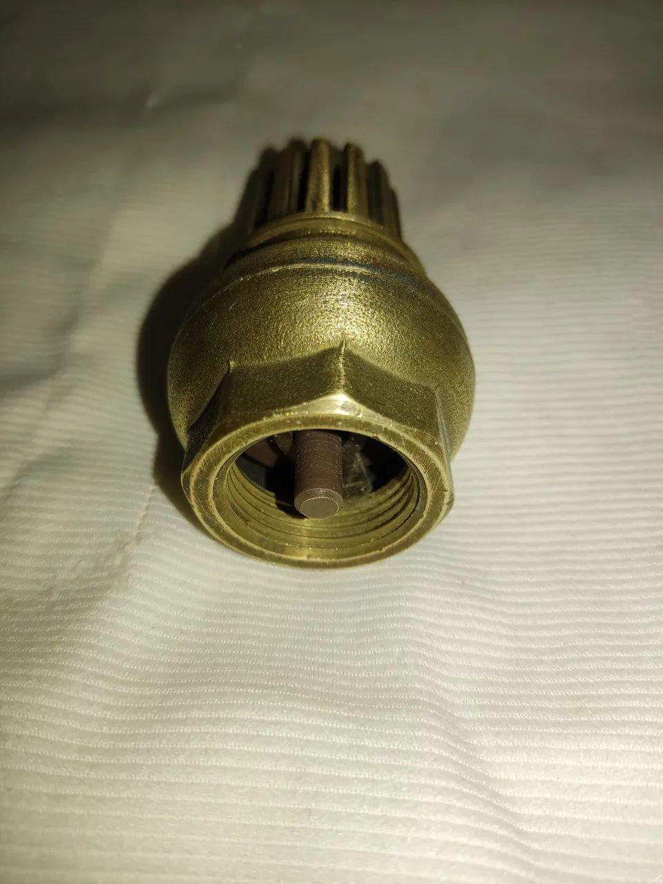 Válvula de retenção, fundo de poço dourado  - Foto 3
