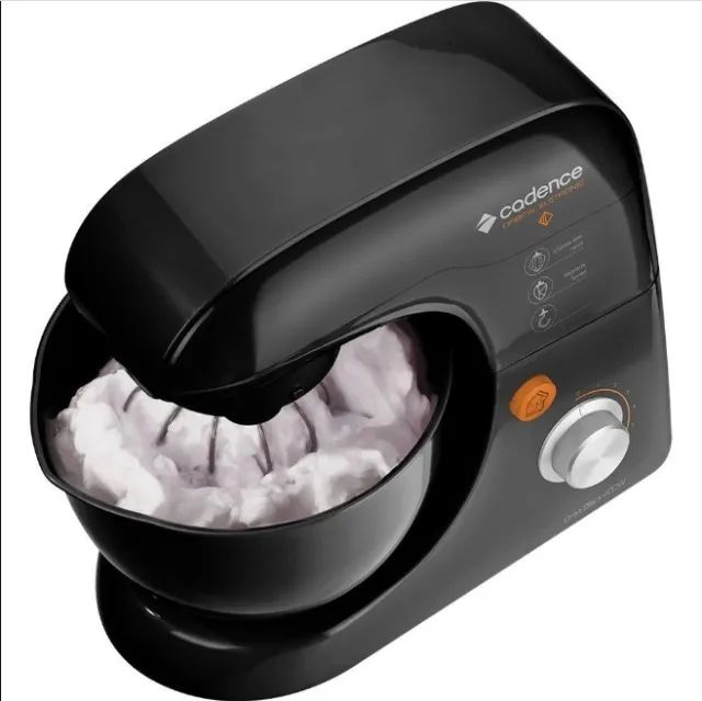 Batedeira Planetária Cadence Contrast BAT508 400W, 3,0Litros, 8 Velocidades - 110V (NOVO) - Foto 4