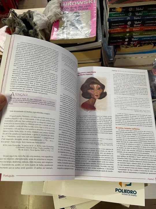 Livro português 4 volumes - Apostilas Pré-vestibular Poliedro - Foto 4