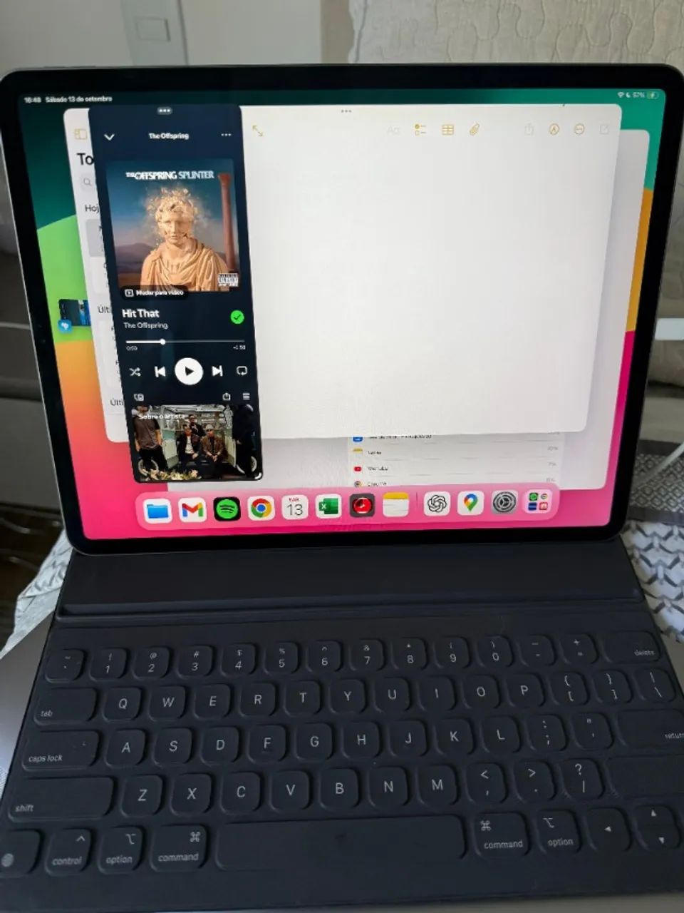 ipad pro (12 9 pol) (3a geração) - 512gb + caneta  - Foto 2