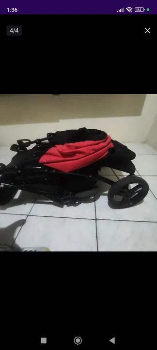 Carrinho de bebe galzerano  - Foto 4