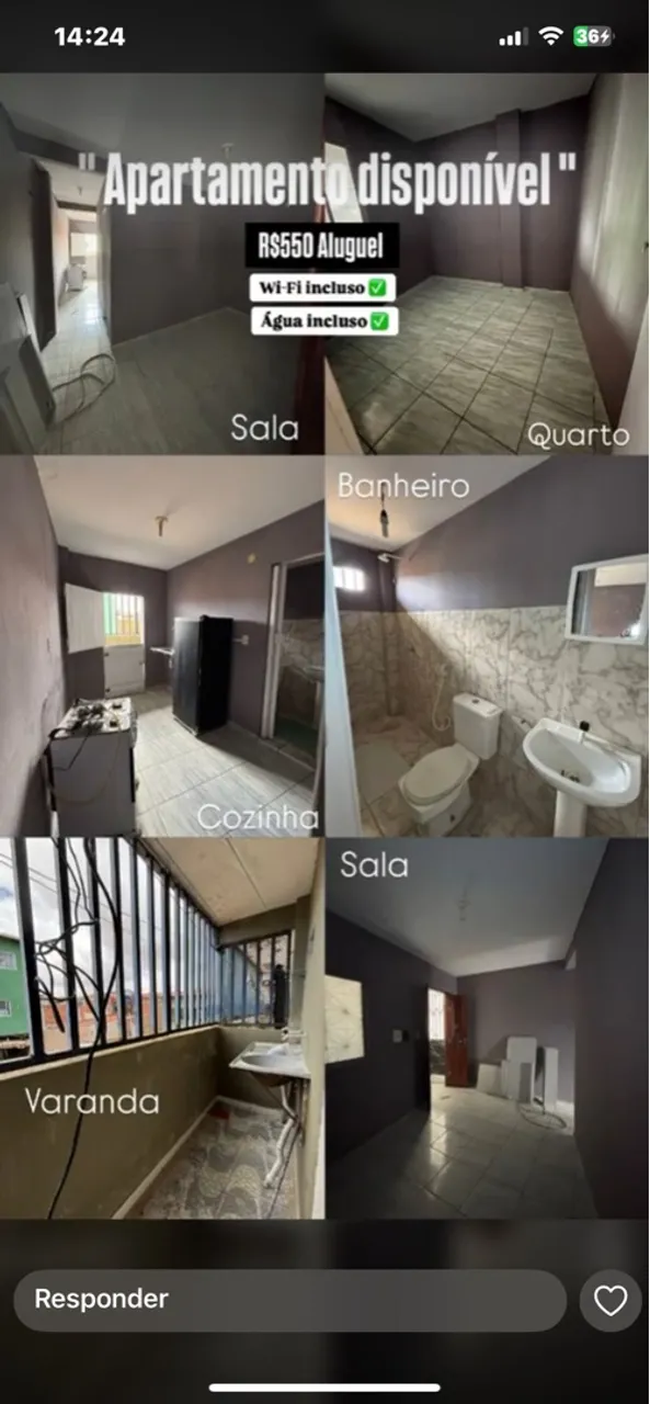 Apartamentos(kitnet)