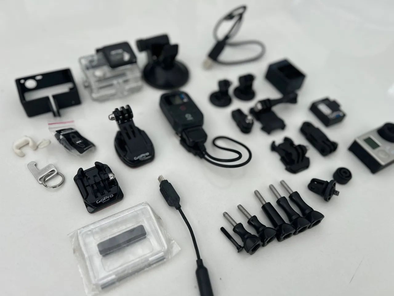 GoPro Hero 3+ Silver Edition com muitos acessórios - Foto 5