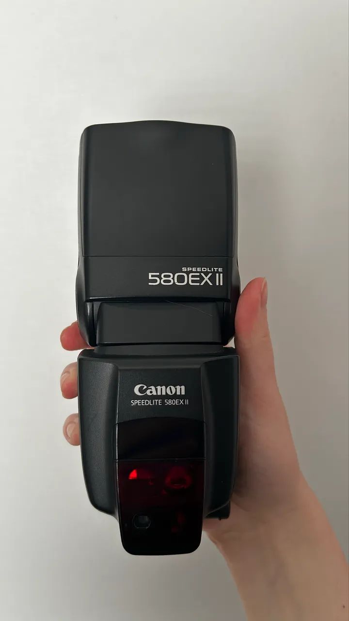 Flash Canon Speedlite 580EX || com Case - Foto 4