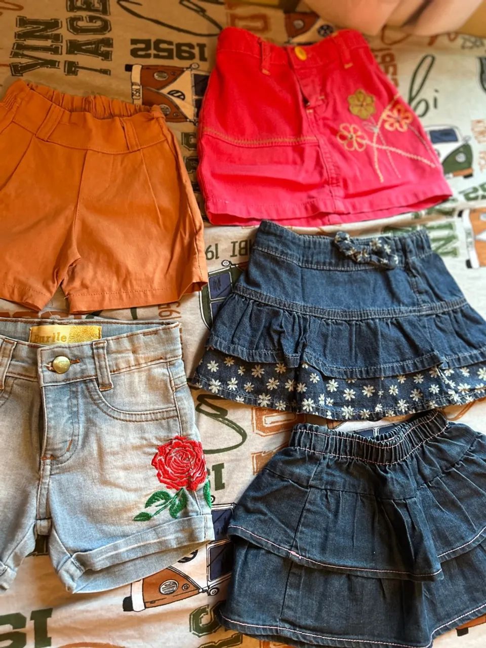 Lote roupas menina TAM 4  - Foto 3