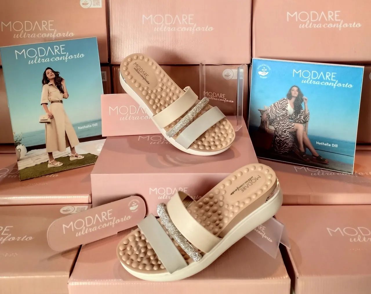 Sandálias Tanquinho Modare Ultraconforto 