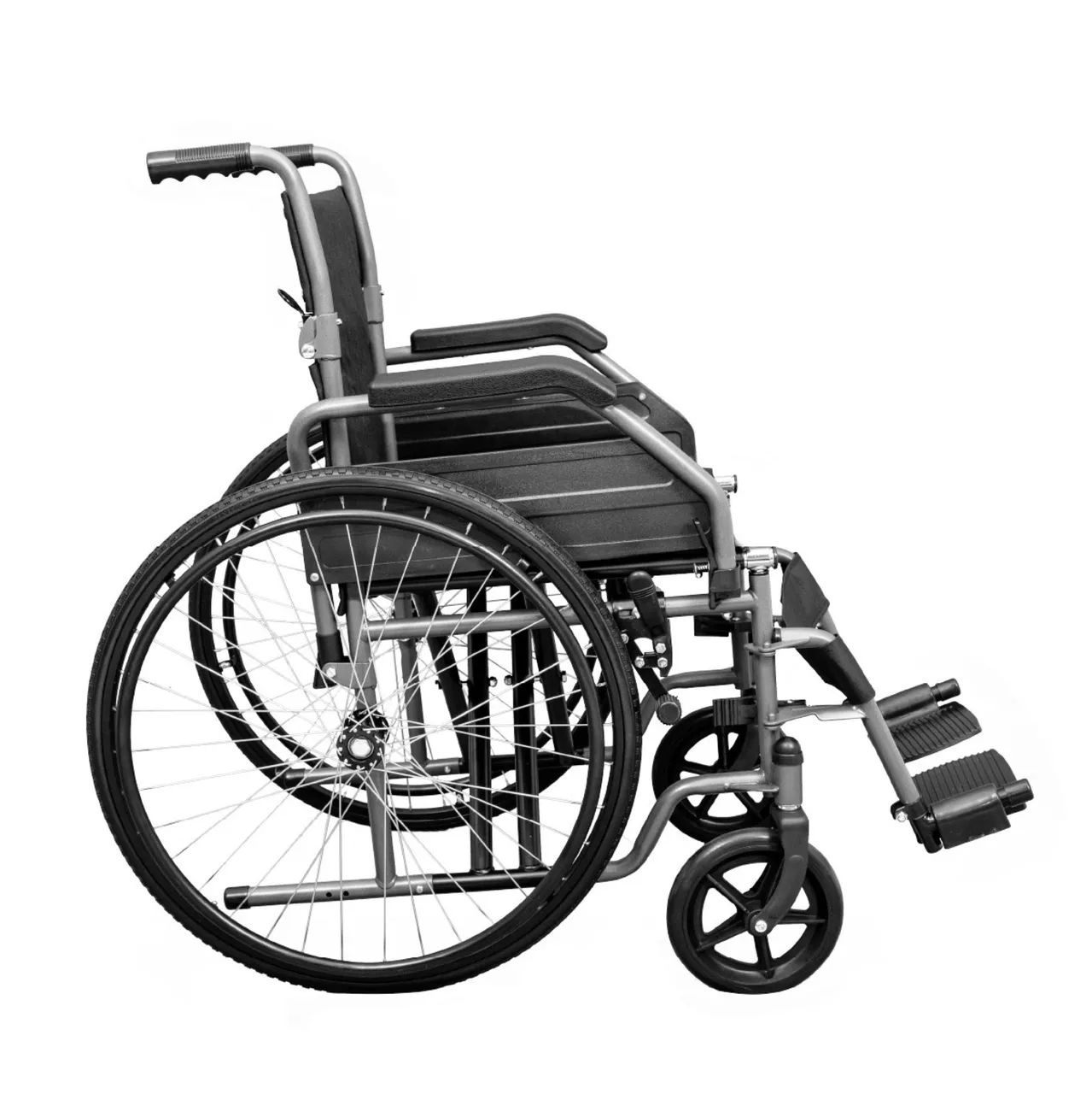 Cadeira de Rodas Hidrolight Dobrável - até 125kg - Foto 3