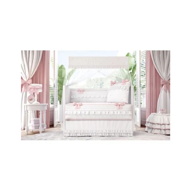 kit berço princesa classica 9 peças - Foto 4