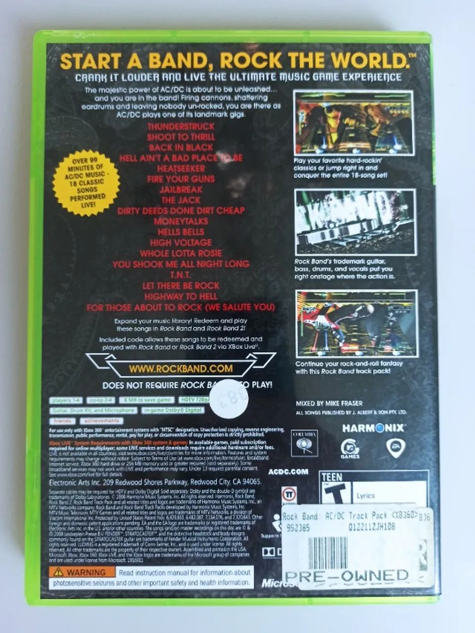 JVG-513 XBOX360 ROCKBAND3 北米版 Amazon.com: Rock Band 3 - Xbox