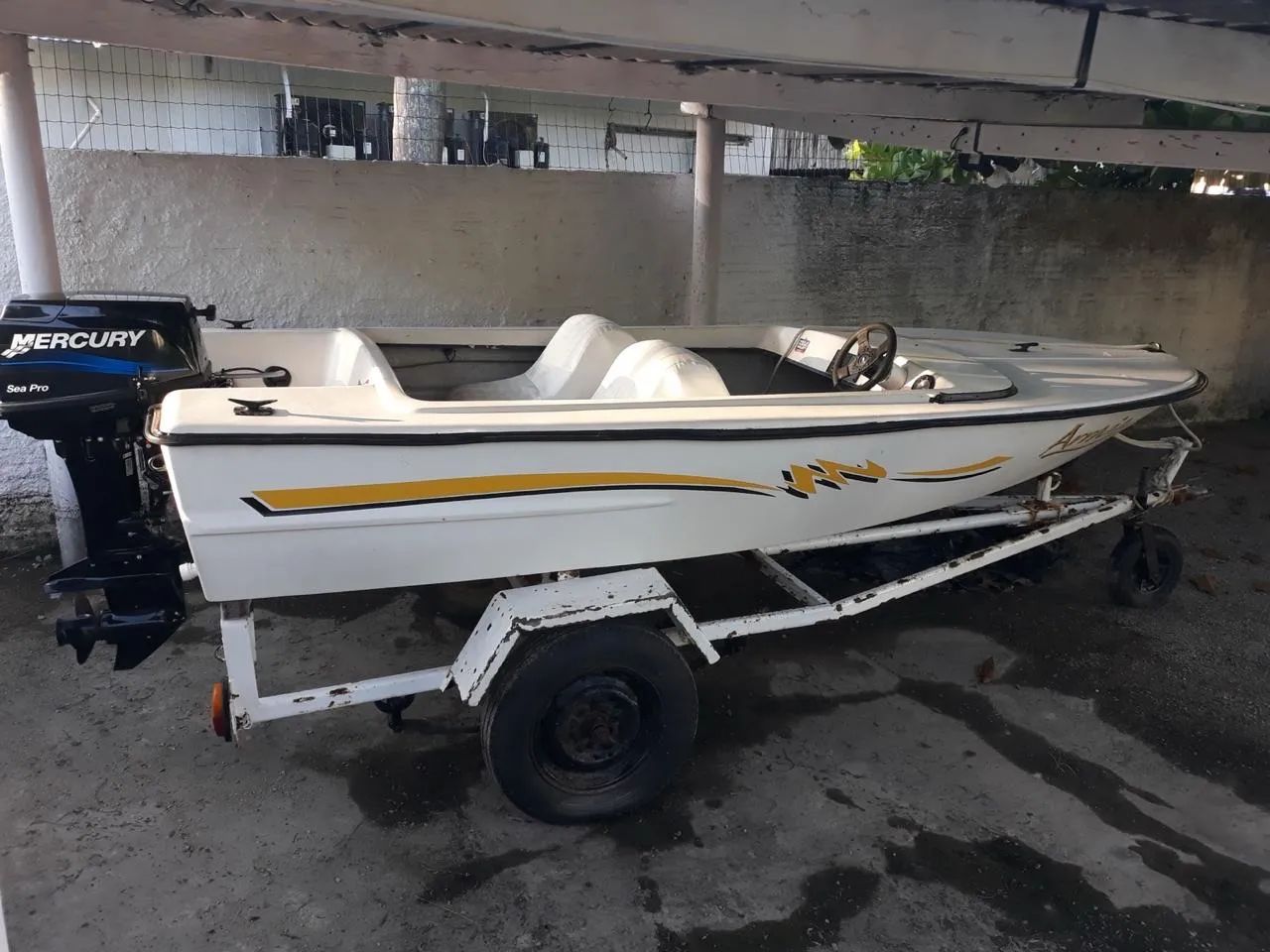 Vendo lancha com motor  - Foto 9