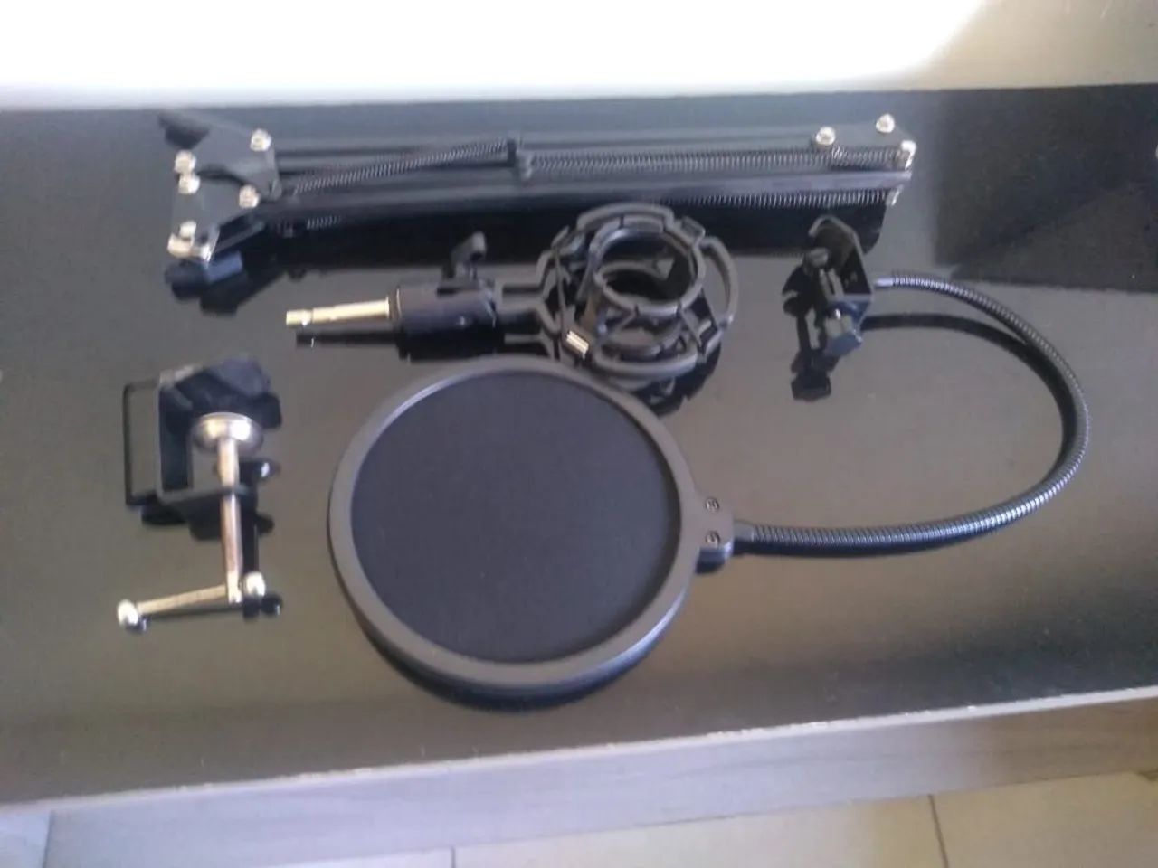 Microfone com fio BM800 + Suporte Braço - Foto 4