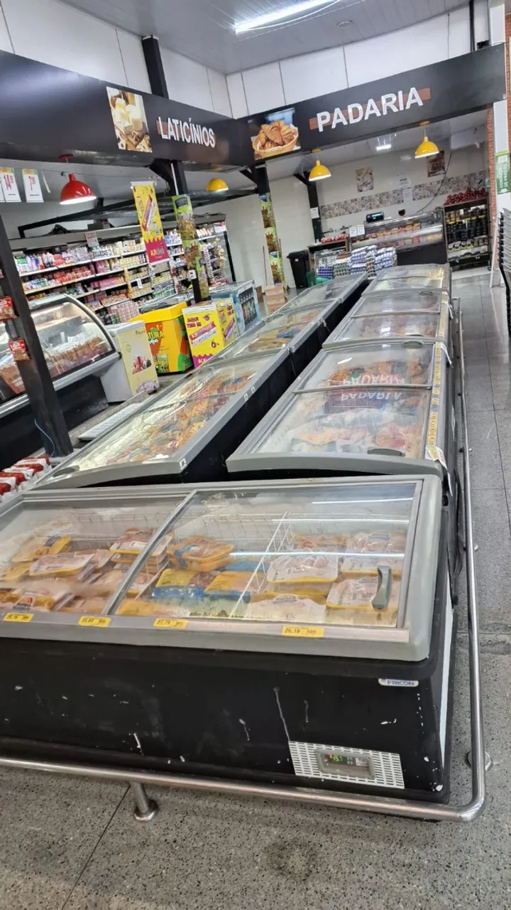 GONDOLAS, PRATELEIRAS, FREEZERS, CONGELADORES, CHECK OUTS, CAIXAS