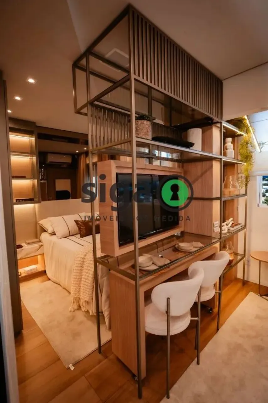 Apartamento de 38?m² no Brooklin com Varanda, Airbnb ao lado da Chucri Zaidan / Entrada fa