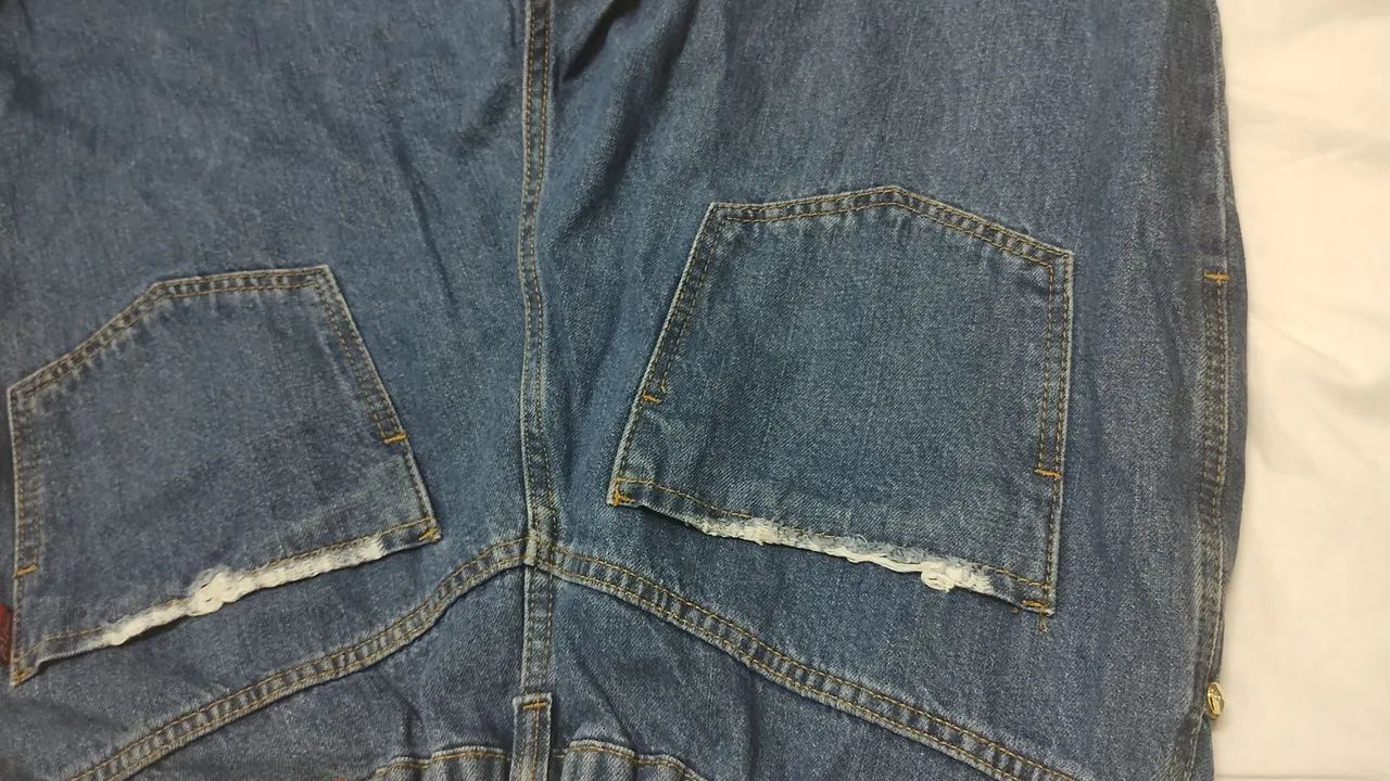 Calça Jeans Azul feminina  - Foto 2