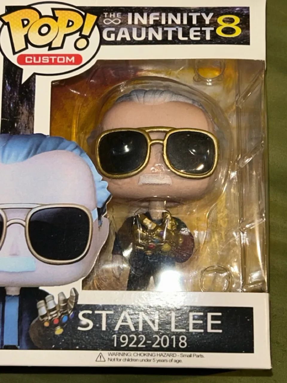 Stan Lee Funko Pop Infinity Gauntlet Stan Lee With Infinity