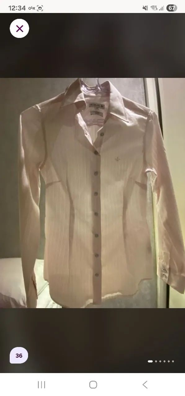 Camisa Dudalina algodão egípcio 