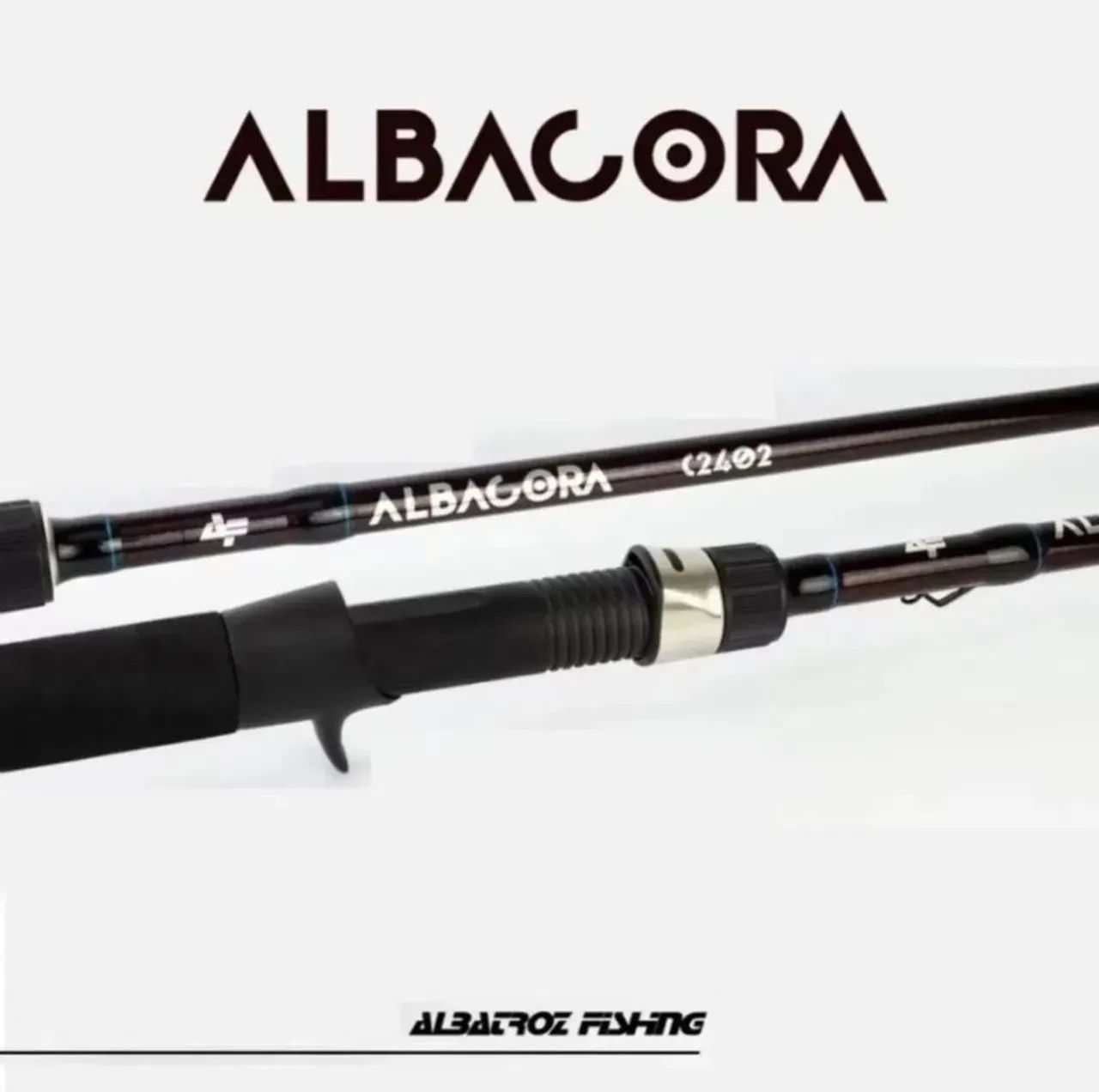 Kit Vara Albatroz Albacora 2,40m + Carretilha Albatroz Python Esquerda - Foto 4