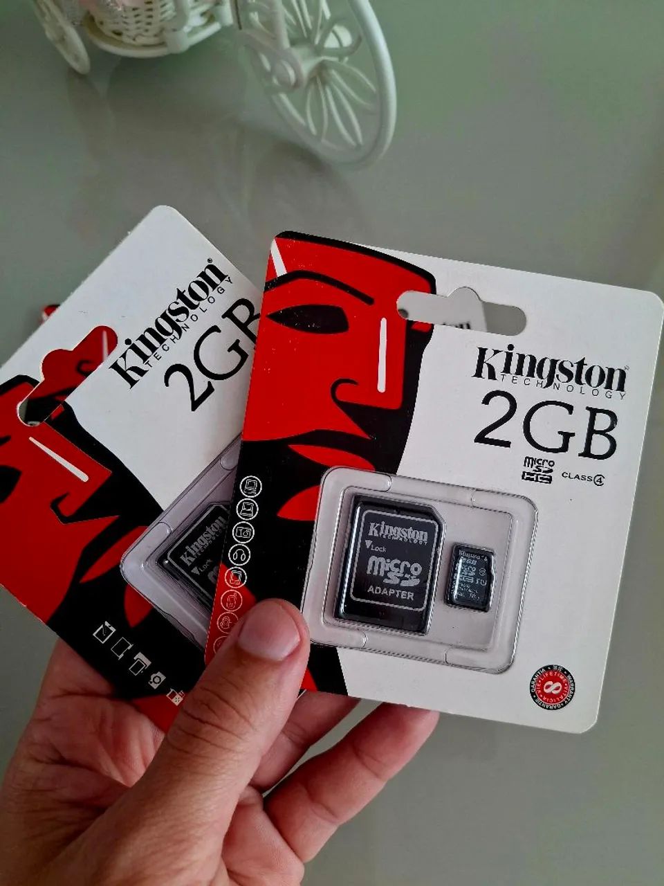 Kit 02 Cartão de Memória 2gb