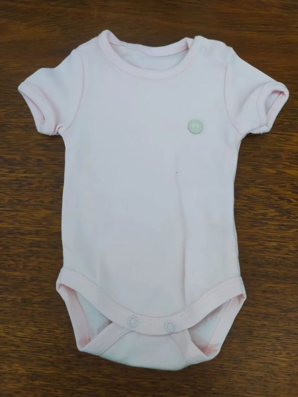 Body Básico Rosado Para Bebê Da Kiko - Recém-Nascido