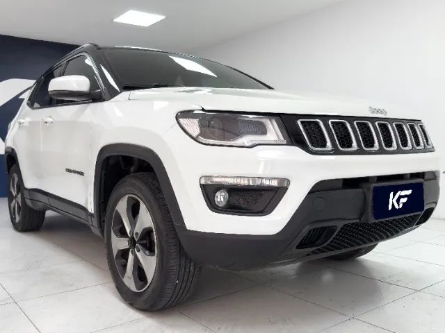 Jeep Compass 2.0 Longitude Diesel 4x4 2018 Branco Completo