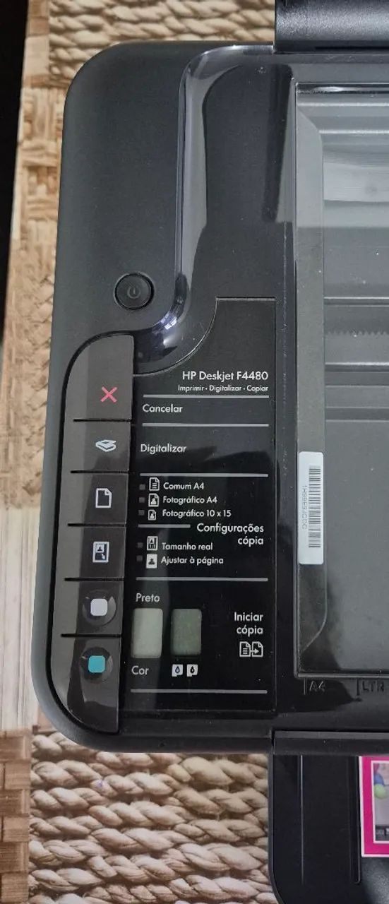 Impressora HP Deskjet F4480 - Multifuncional - Foto 4