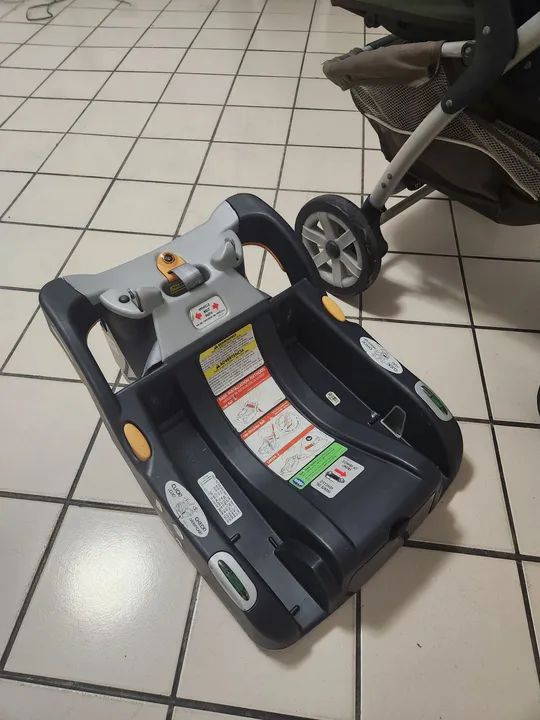 Kit Berço, Carrinho e Cadeira para Bebê - Foto 6