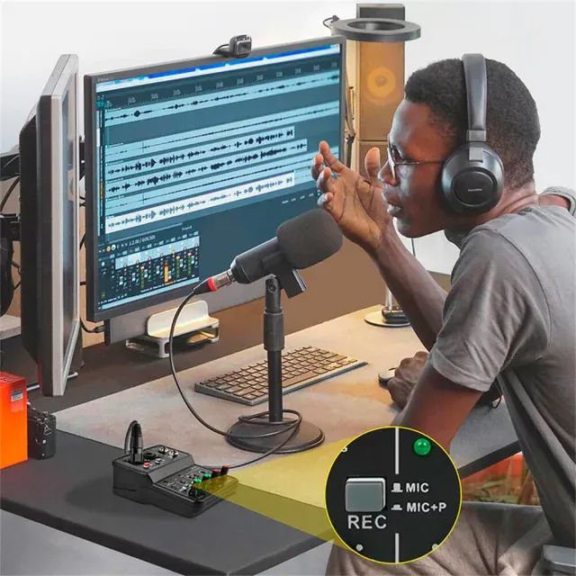 (Produto Novo) Interface de Áudio Teyun Q12 (Com Garantia) - Foto 3