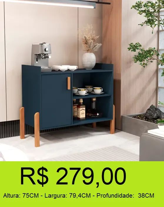 Aparador super moderno Com Design clean