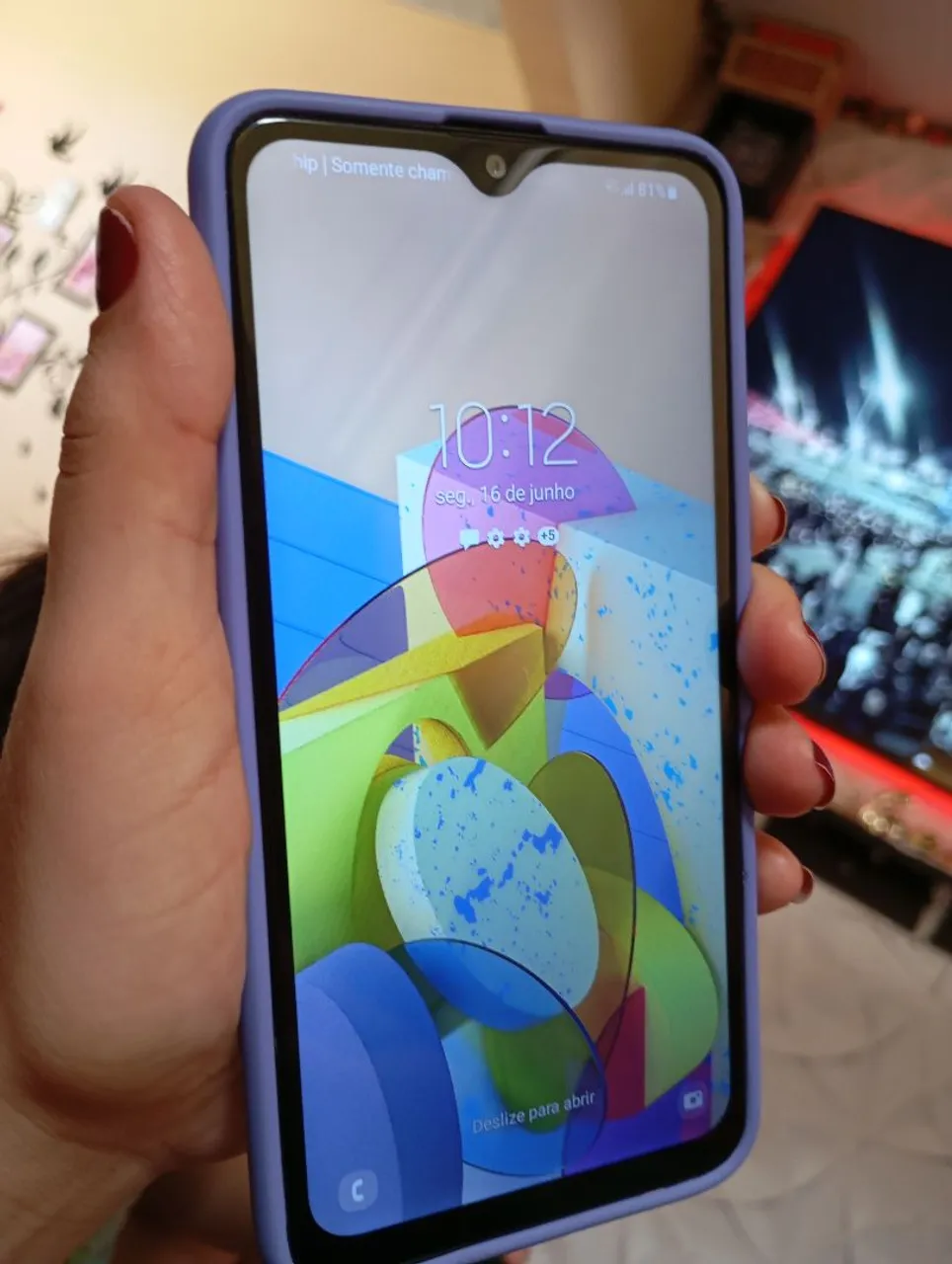 Samsung a10S Todo Funcionando perfeitamente posso fazer entrega