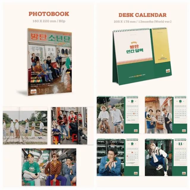 BTS Season's Greetings 2021 Original Novo e Completo - Livros e