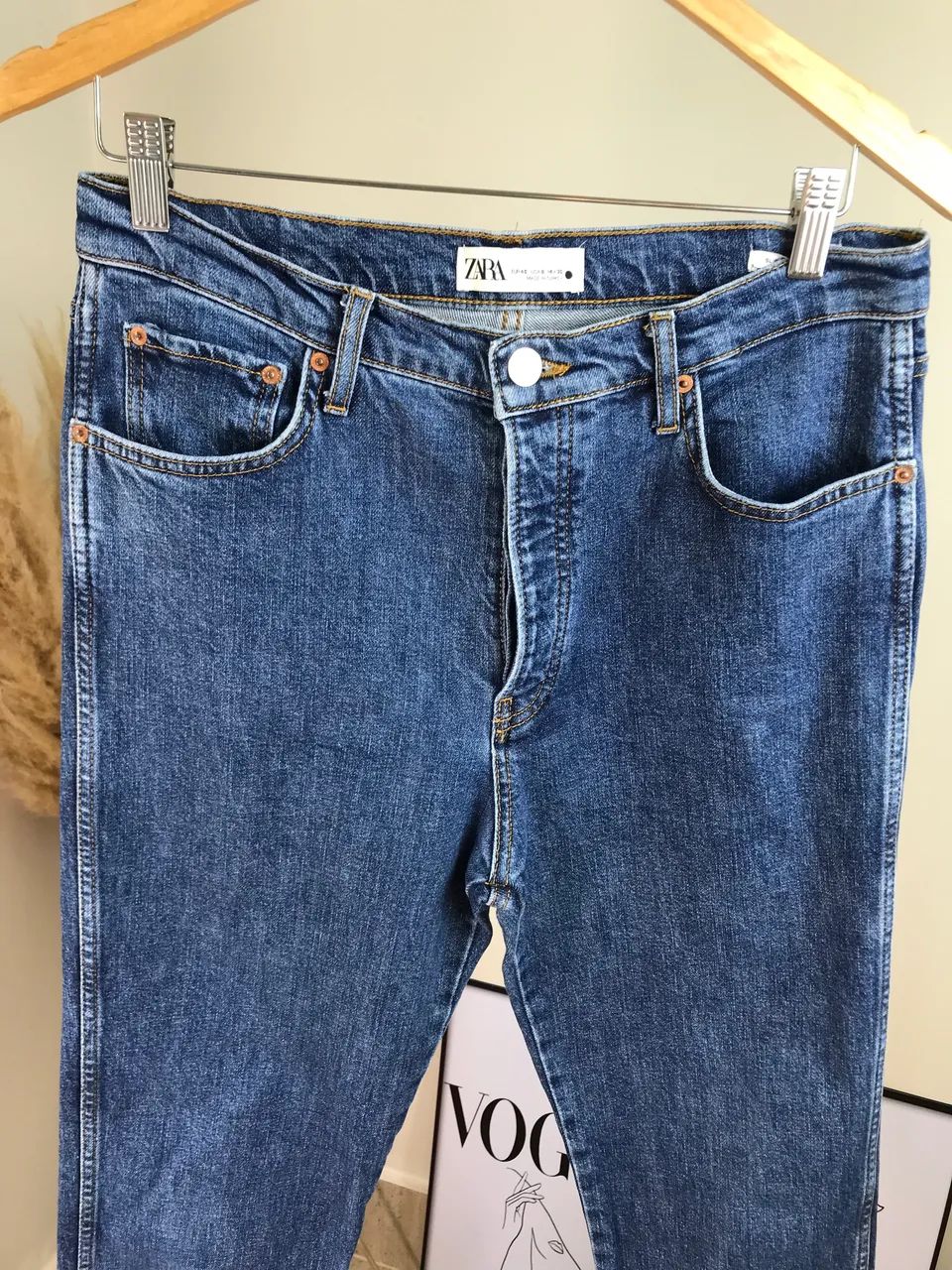 Calça jeans slim Zara 38 - Foto 2