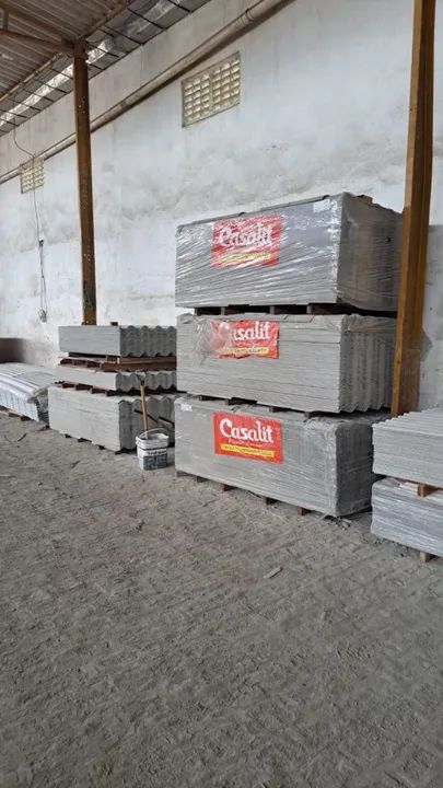 Telhas promoção fibrocimento já impermeabilizada fazemos entrega grátis CT *71