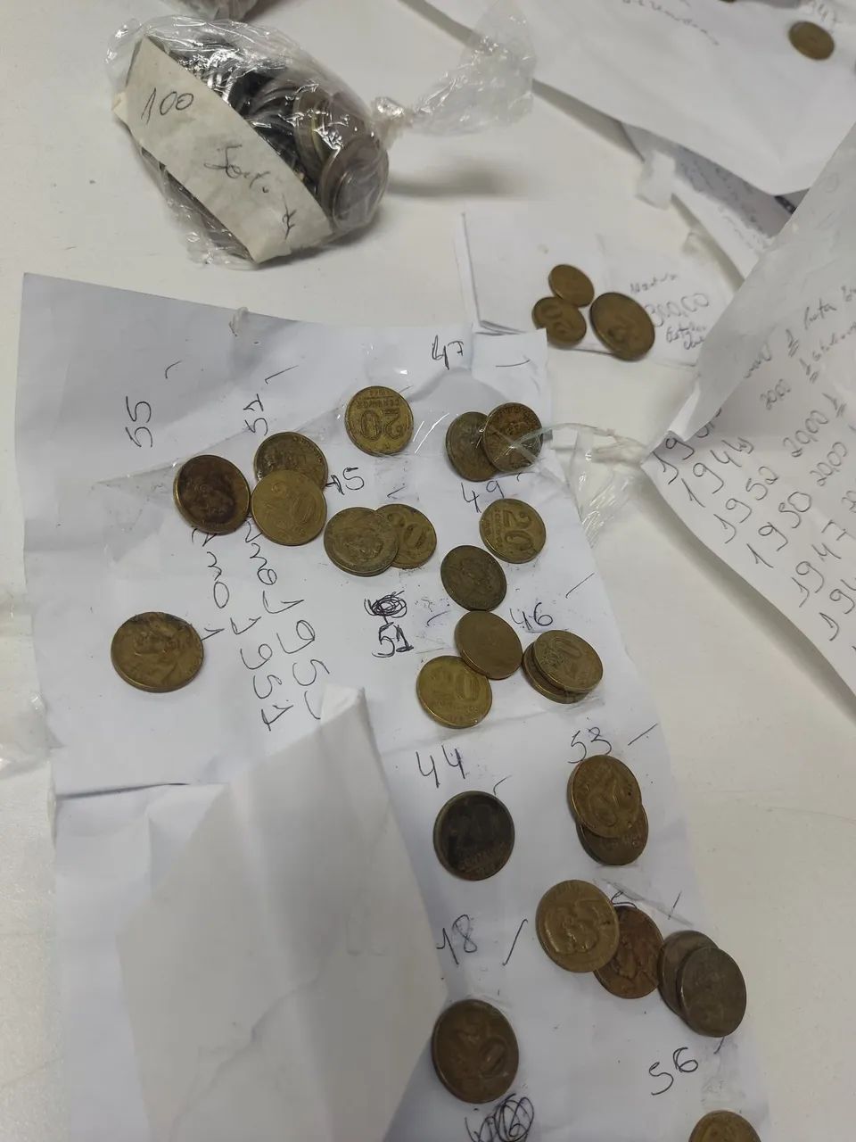 Moedas Antigas - Coleção