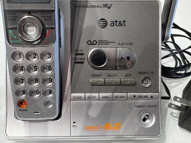 Kit 4 telefones sem fio - ATT - para uso telefone fixo - Foto 4