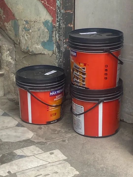 Tinta látex acrílica fosca sem cheiro anti mofo ótima qualidade bom rendimento  - Foto 6