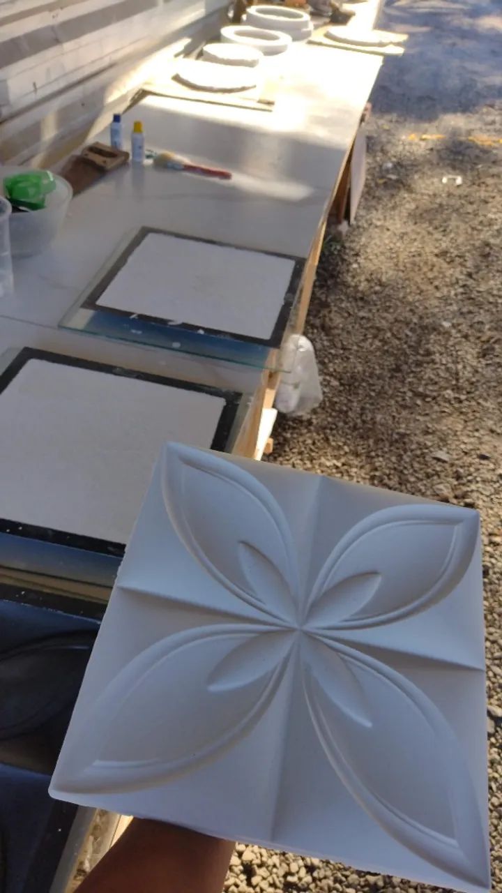 Placas Gesso 3D - Transforme sua parede em Obra de Arte! - Foto 6