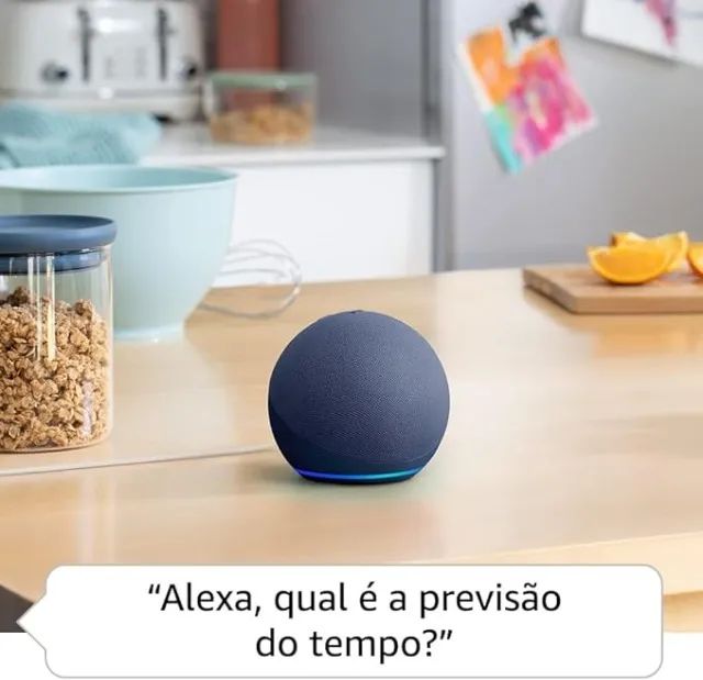 Echo Dot 5ª Geração - Assistente Alexa com Som Potente e Funções de Casa Inteligente - Foto 5