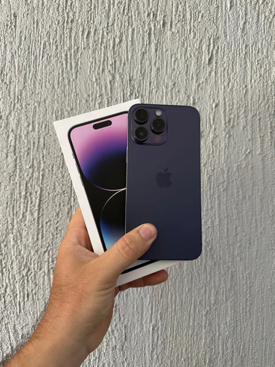IPHONE 14 PRO MAX COM CAIXA E CABO ORIGINAL
